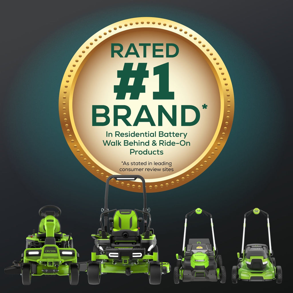 60V 42" Electric CrossoverZ Zero Turn Mower: (6) 8 Ah Batteries and 600W Wall Charger