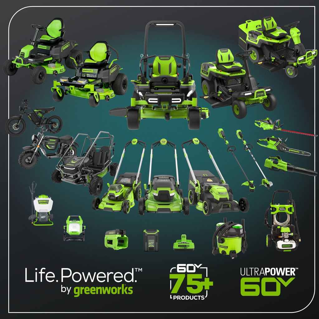 60V 42" Electric CrossoverZ Zero Turn Mower: (6) 8 Ah Batteries and 600W Wall Charger