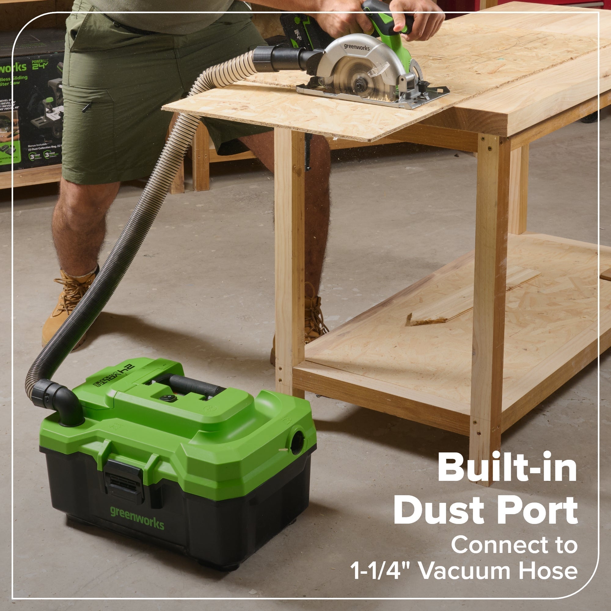 24V Brushless Power Tool 4PC Combo Kit, (1) 4.0 Ah and (1) 2.0 Ah USB-C Batteries and 65W USB-C Fast Charger
