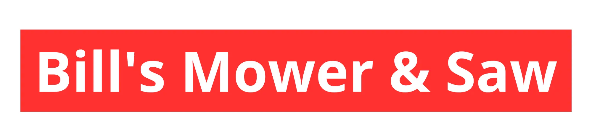 Bill's Mower & Saw Logo