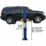 9000 LB Baseplate 2-Post Lift – Atlas 9KBPX - Image 5