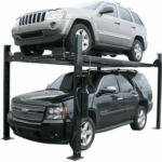 Atlas Automotive Equipment Atlas Equipment Garage PRO8000EXT Extra Tall Portable Hobbyist 8 000 Lb. Capacity 4-Post Lift - Image 2