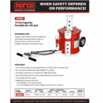 15 Ton Portable Air Lift Jack - Image 3