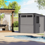 Suncast 8-ft x 7-ft Resin Shed (Floor Included) - Image 2