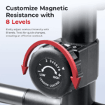Sunny Health and Fitness Programmable Magnetic Elliptical - Image 4