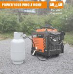 GENMAX PORTABLE INVERTER GENERATOR 11000W TRI-FUEL - Image 7