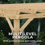 Yardistry 10 x 22 Meridian Pergola - Image 5